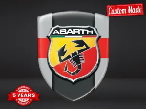 Fiat Abarth Mejores Pegatinas Parachoques Estilo Máximo Moderno